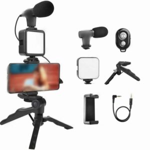 Vlogging Video Making Kit With Light